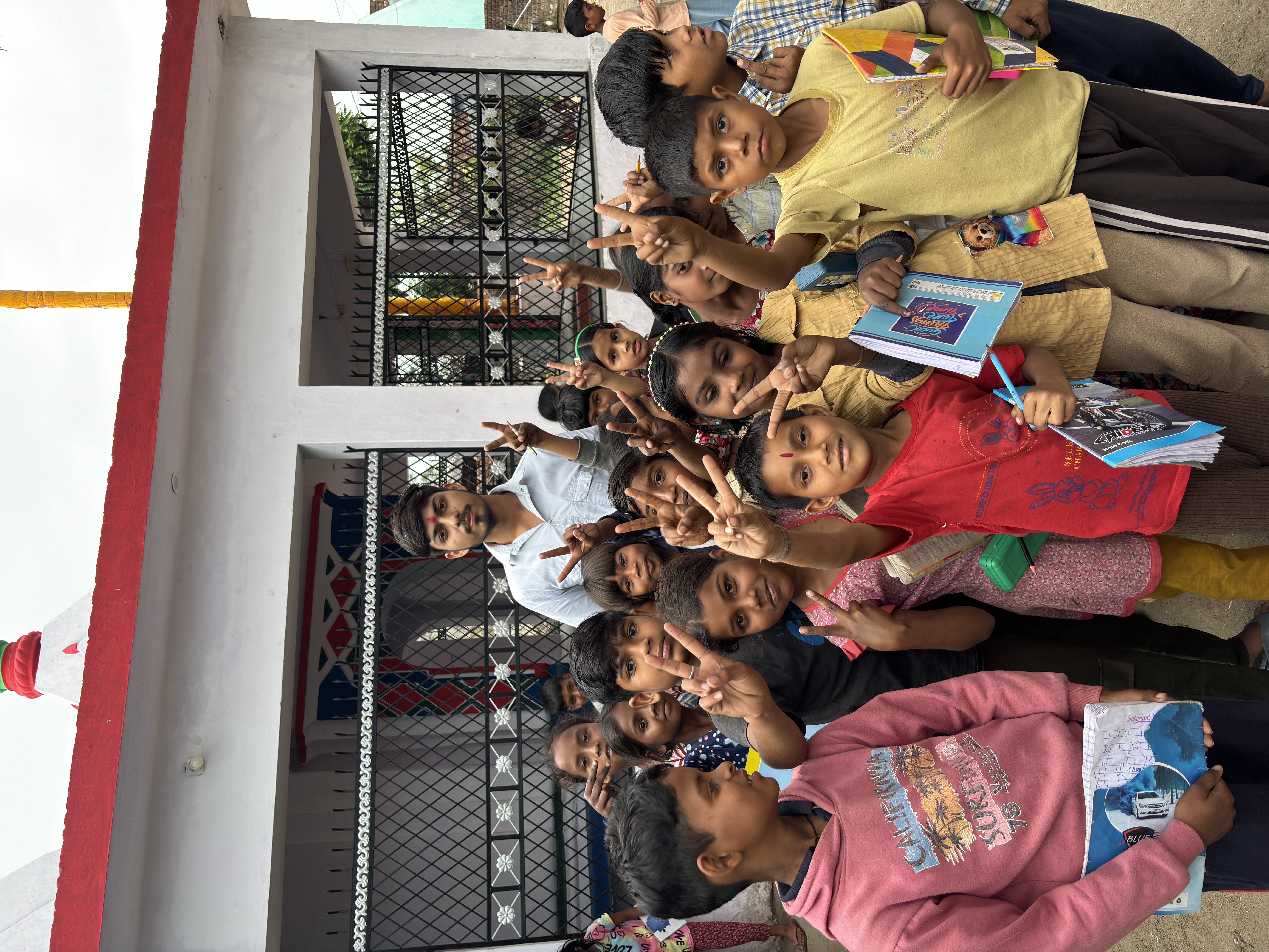 Mirai Society द्वारा आयोजित सामुदायिक शैक्षणिक गतिविधि